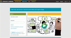 Desktop Screenshot of communitycommons.org